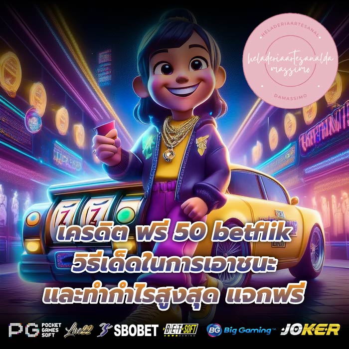 เครดิต ฟรี 50 betflik วิธีเด็ดในการเอาชนะและทำกำไรสูงสุด แจกฟรี